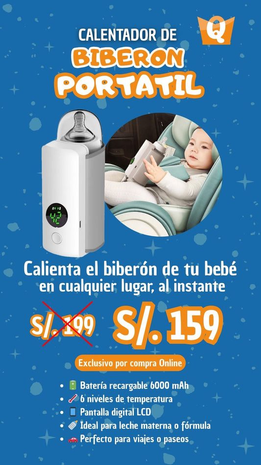 Calentador de Biberón Portátil